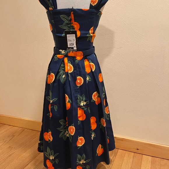 Jill Oranges Swing Dress - Picture 2 of 4